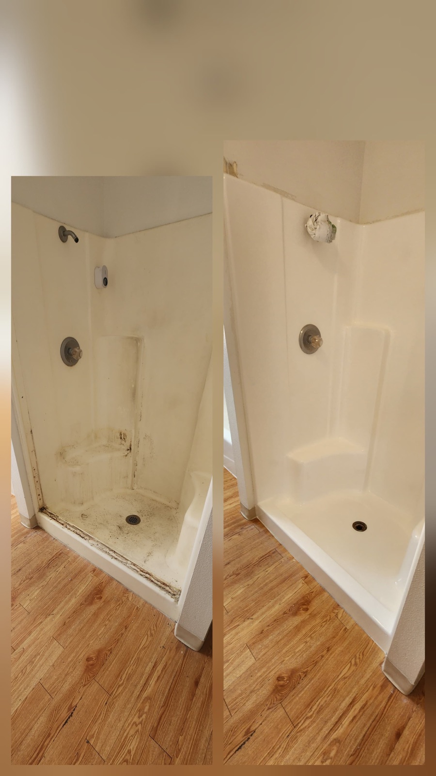Shower Pan Refinishing by Fuentes Reglazing in Corona, CA