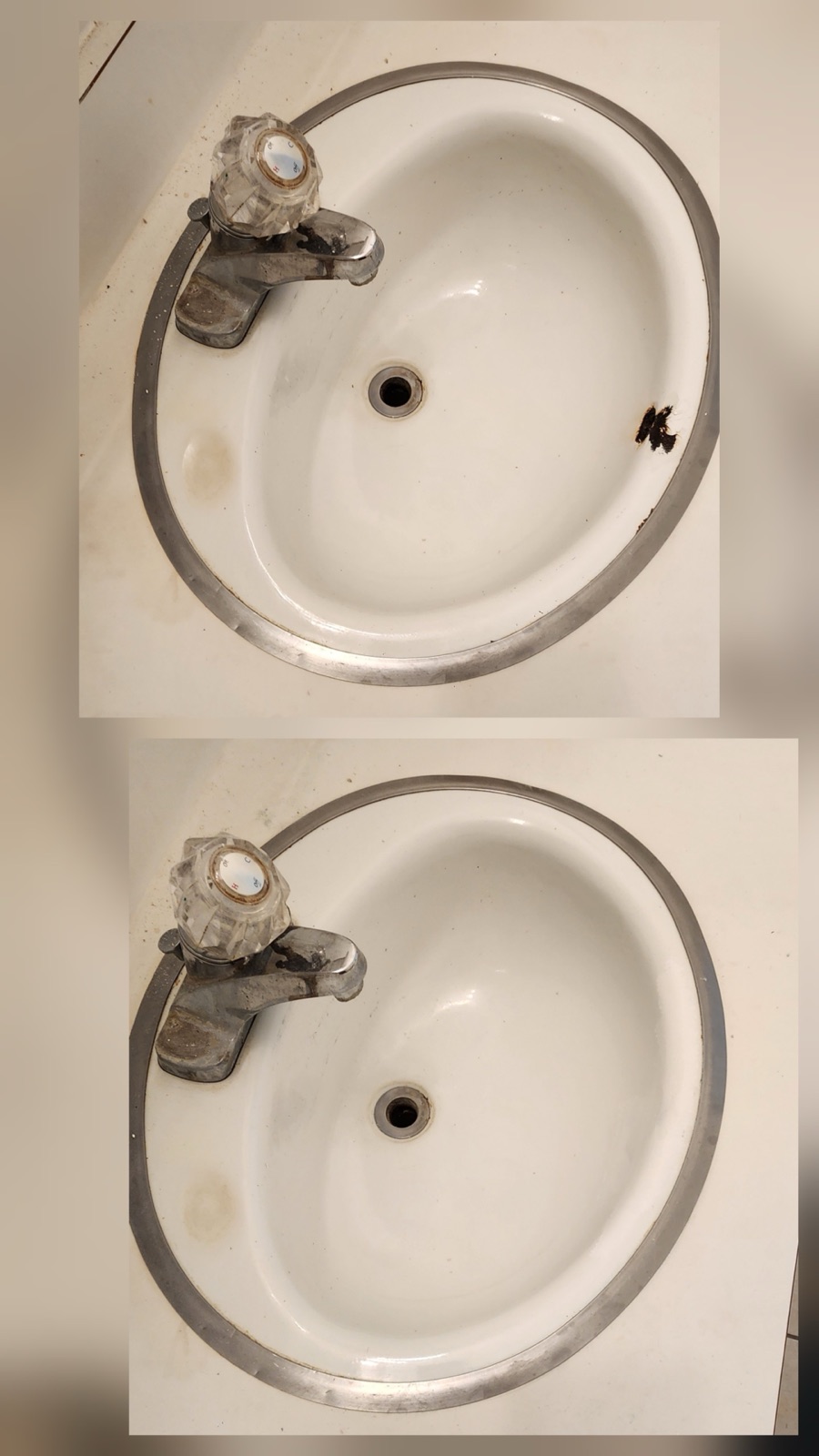 Sink Reglazing by Fuentes Reglazing